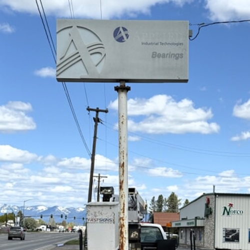 exterior signage